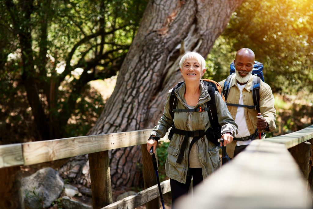 You can solve many physical issues while enjoying nature